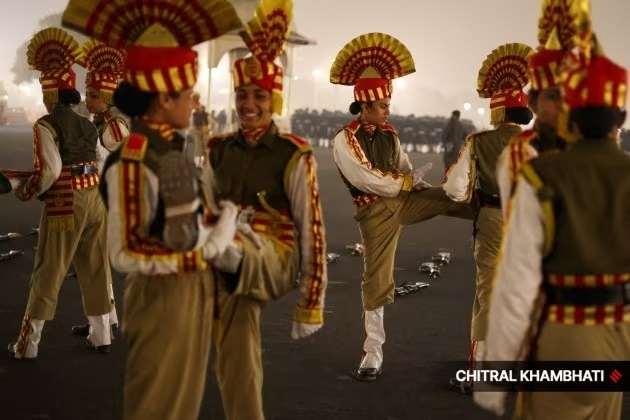 Republic Day parade rehearsals in Delhi _ 6