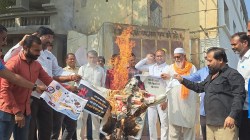 व्यसनरुपी भस्मासूर दहनाने मालेगावात सरत्या वर्षाला निरोप