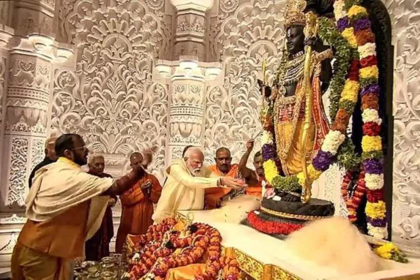 Some sportspersons were present for the Ram Mandir Pranpratistha ceremony