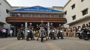 Helmet Rally of Women RTO Officers in Nagpur