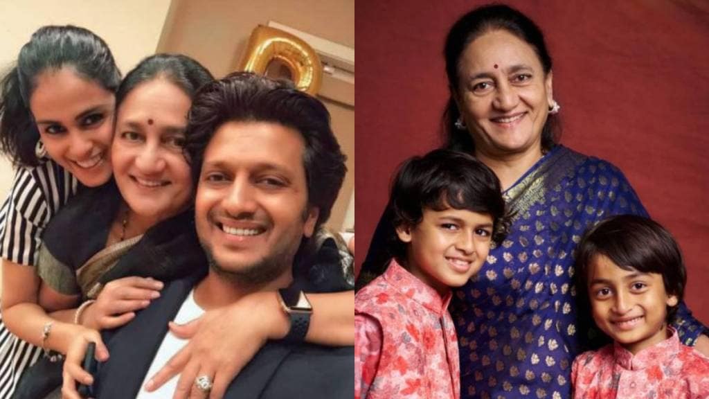 genelia and riteish deshmukh celebrates new year in latur
