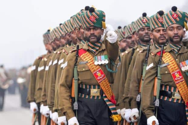  75th Republic Day parade rehearsals begin, all-women Delhi Police contingent to participate for first time (Image: PTI)