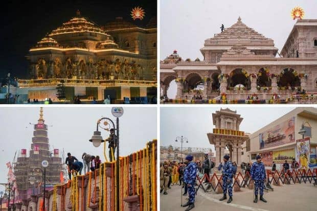 Ayodhya Ram temples Inauguration stunning pictures