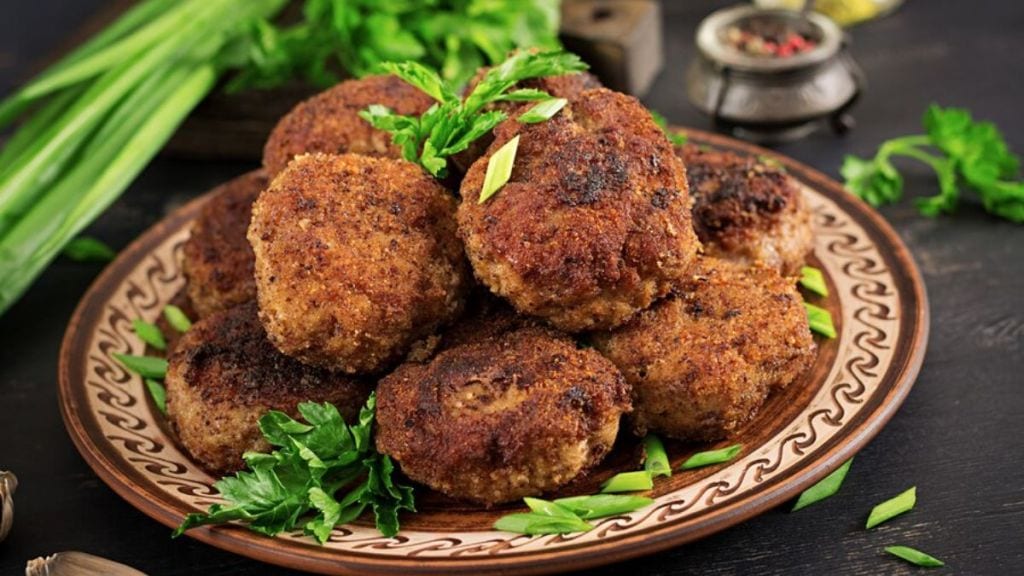 high in protein matar kabab recipe