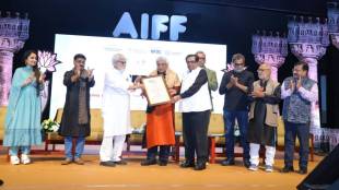 javed akhtar honored with padmapani lifetime achievement award in 9th ajanta ellora international film festival