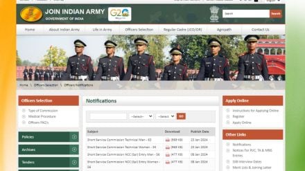 Indian Army SSC Tech Recruitment 2024
