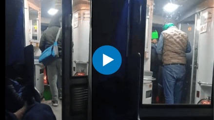 bonfire in moving train viral video bonfire in moving train viral video