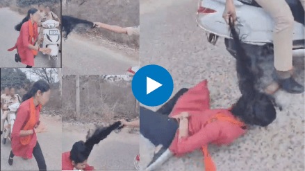 Police drag girl student by hair in Hyderabad viral video sparks outrage