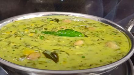 Takatli Palak Bhaji recipe