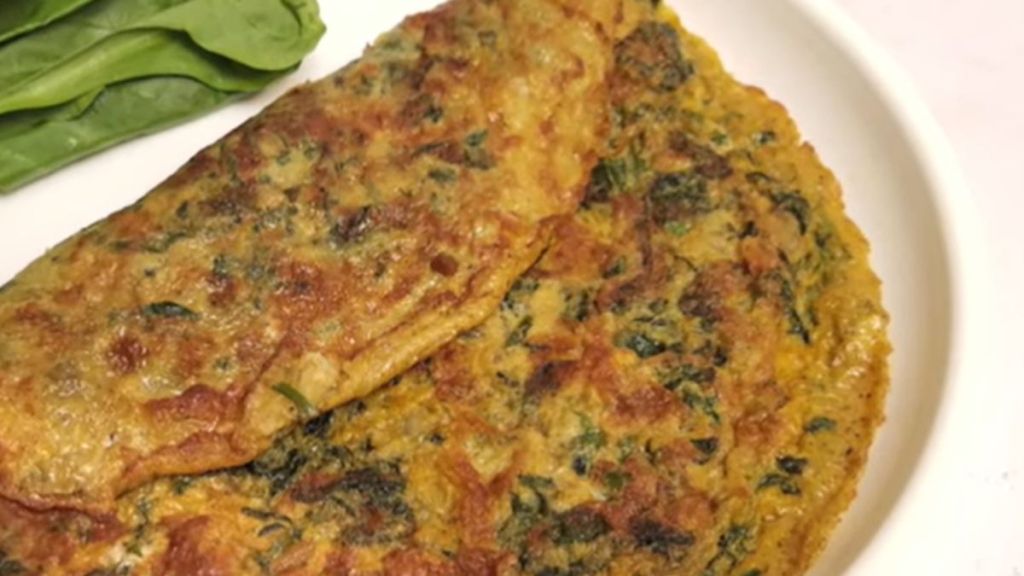 Spinach Omelette Recipe Spinach Omelette Recipe