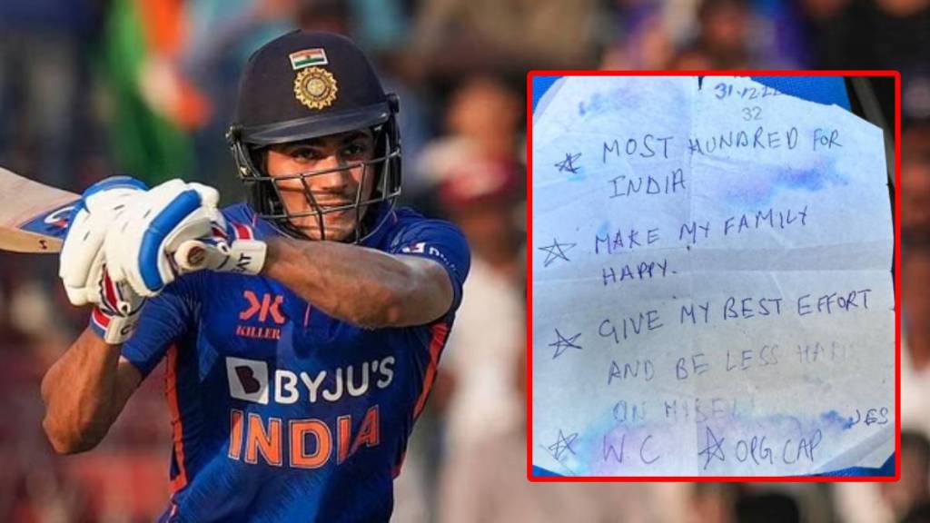 shubman gill new year resolutions shubman gill new year resolutions