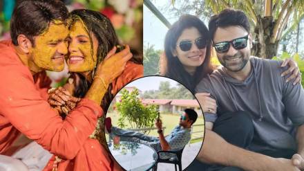 suruchi adarkar and piyush ranade went for first holiday trip