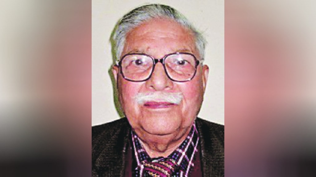 Loksatta vyaktivedh Major General Rajender Nath passed away at the age of 98 in Chandigarh Loksatta vyaktivedh Major General Rajender Nath passed away at the age of 98 in Chandigarh