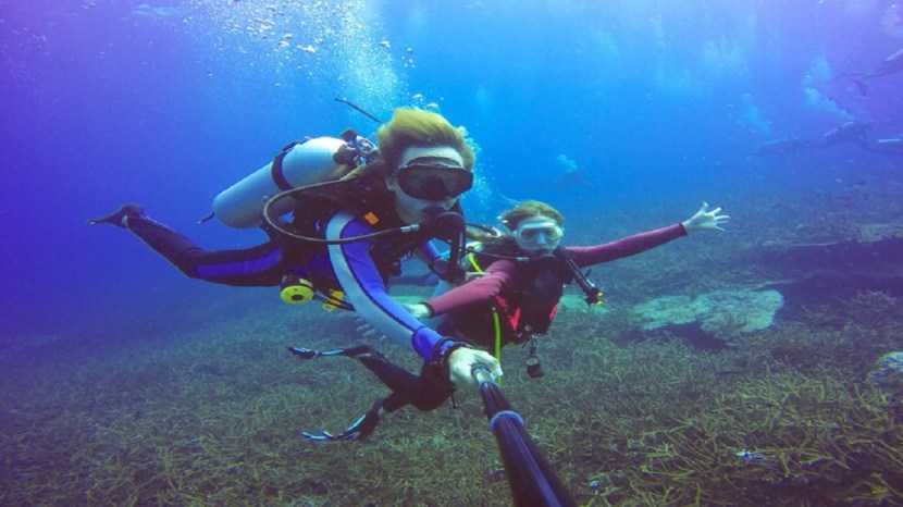 best scuba diving destination in india pm modi enjoys diving in gujarat panchkuian beach
