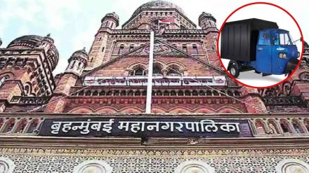 E-auto rickshaws for garbage collection in slums