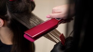 Hair straightening tips