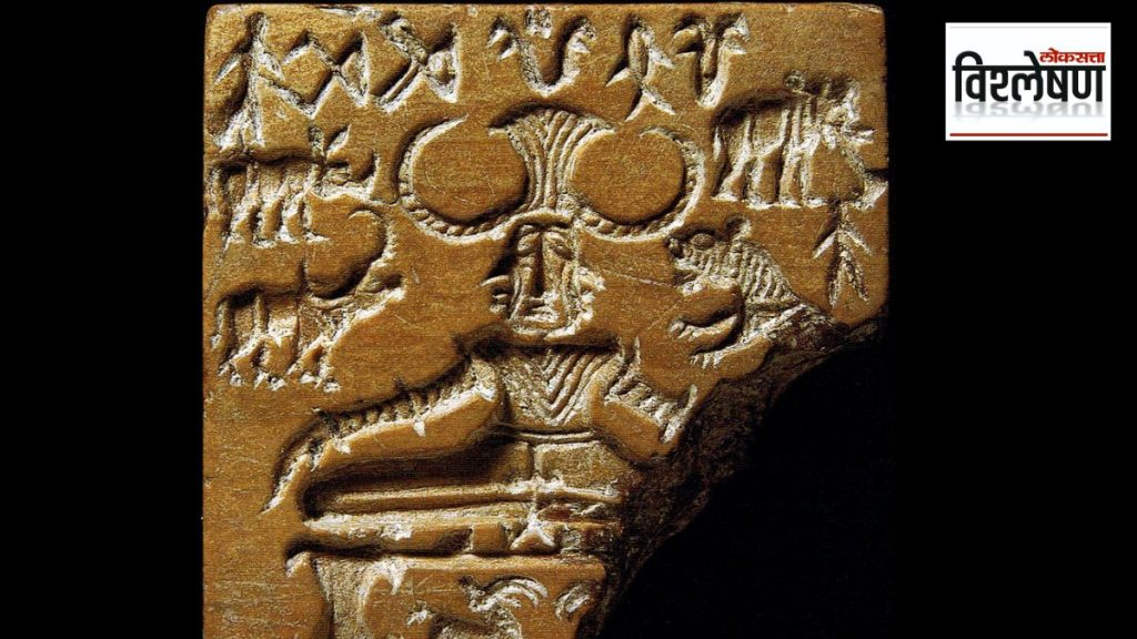 Indus Script on Seal Indus Script on Seal