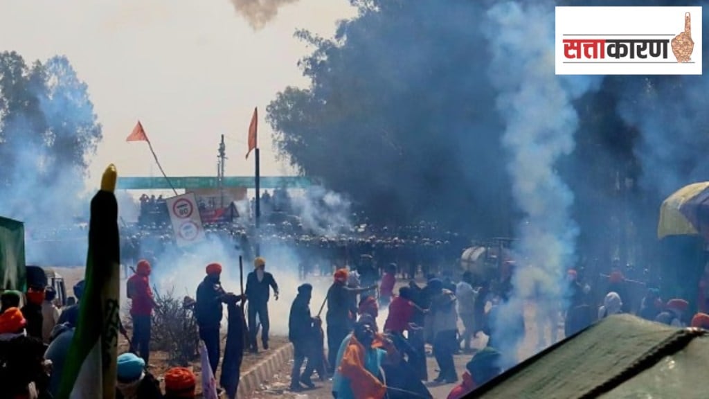 farmers protest