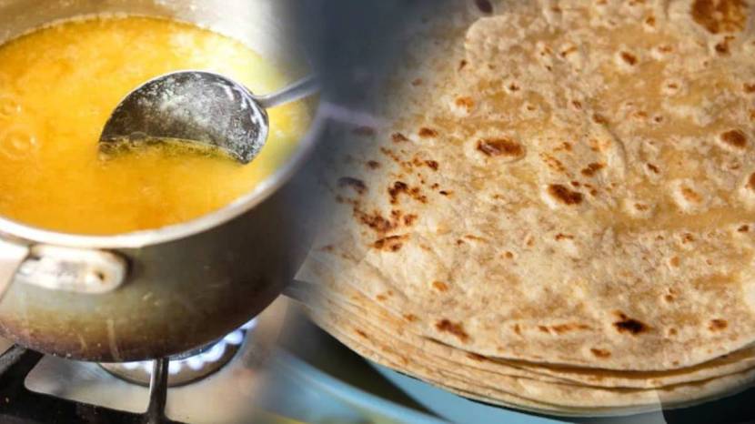 Benefits Of Eating Ghee On Chapati Daily Can Tup or Ghee Help In Weight Loss Constipation How Much Ghee in a Day Is Enough