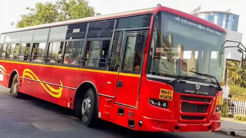 NMMT bus Juinagar Koproli route