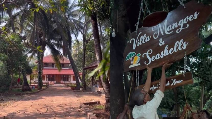 ‘व्हिला मँगोस अँड सीशेल्स' (Villa Mangoes And Seashells) असं मेघाच्या नव्या व्हिलाचं नाव आहे. (फोटो सौजन्य - व्हिला मँगोस अँड सीशेल्स इन्स्टाग्राम)