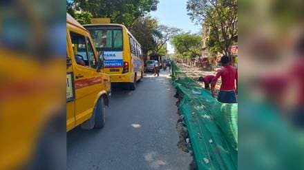 Traffic congestion Bhayander