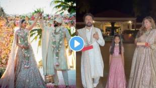 Dhiraj Deshmukh Deepshikha Deshmukh sweet distribute to paparazzi video goes viral