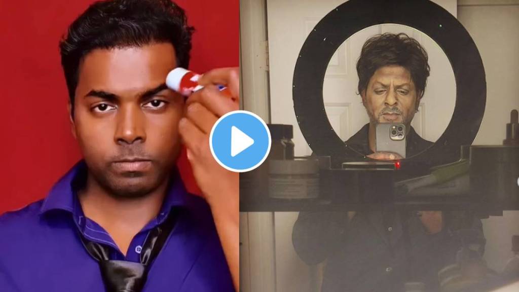 Man completely changes his face by applying make up and become whatever he wants to be Watch