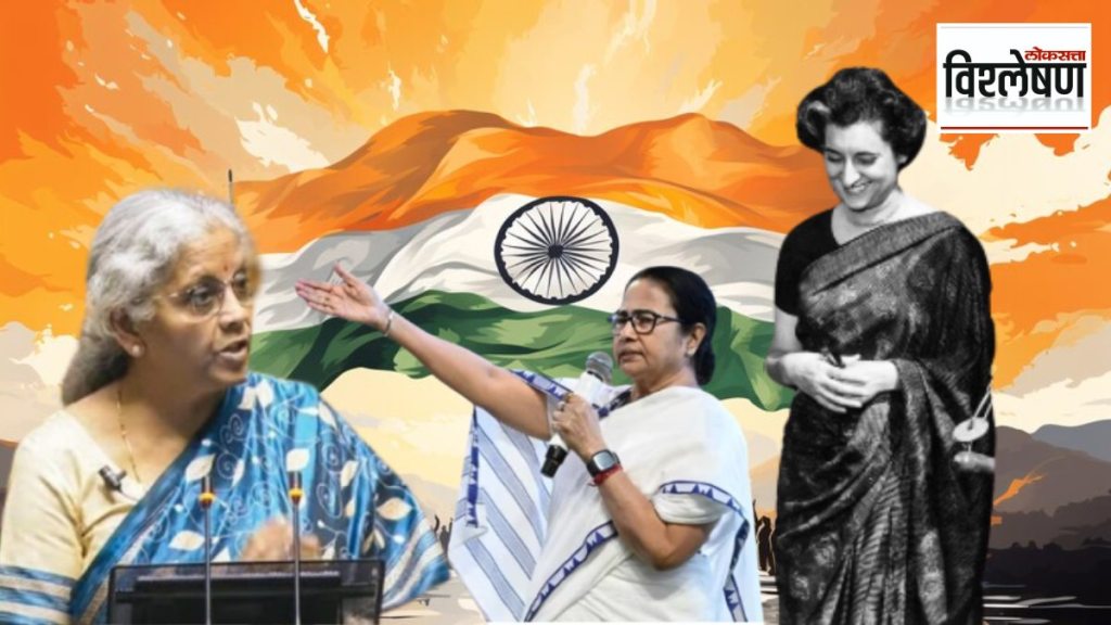 Finance Minister Nirmala Sitharaman's blue sari in discussion; Why is 'Sari' a symbol of power for Indian women politicians! Finance Minister Nirmala Sitharaman's blue sari in discussion; Why is 'Sari' a symbol of power for Indian women politicians!