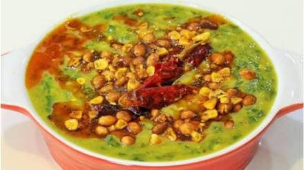 Palak Bhaji Recipe How To Make Palak Bhaji