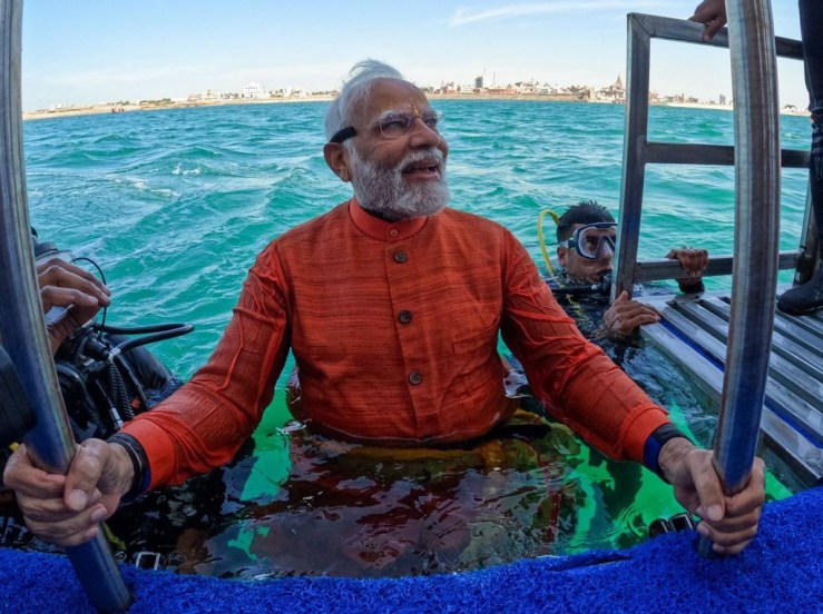 PM Modi Dwarka visit