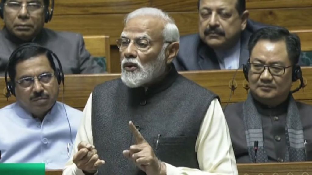 PM Narendra Modi replies to Motion of Thanks on the President