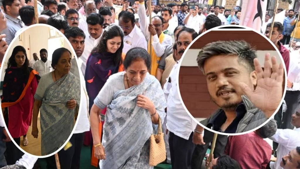 Pratibha Pawar in NCP office