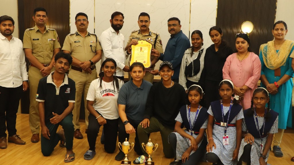 Selection of two players from the police disha program for the national football tournament Pune news