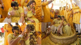 Sonarika Bhadoria haldi