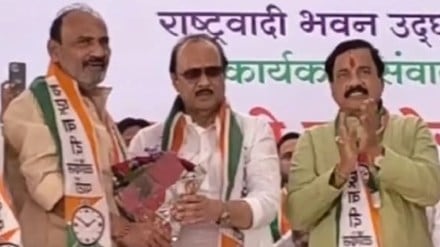 Former MLA Ravi Patil joins NCP