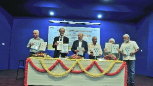From left Prof Trilochan Shastri, Dr Ajit Ranade, former Chief Election Commissioner Dr Naseem Zaidi, Justice Narendra Chapalgaonkar, Kiran Chokar and Prof Jagdeep Chokar at an event of ADR