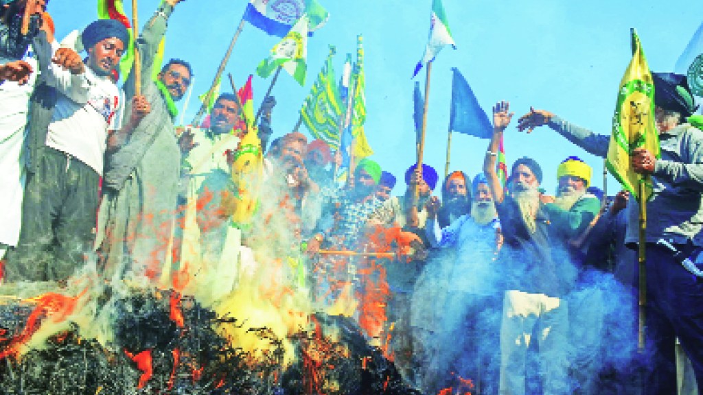 farmer protest