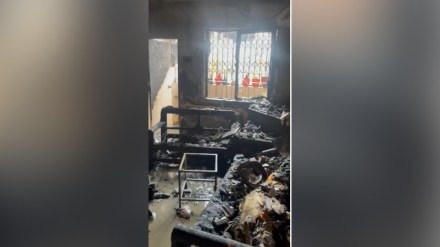 pune fire broke out private office Dhayari Phata Sinhagad road