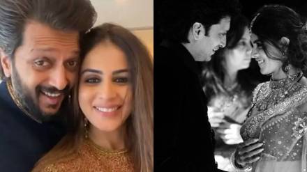 genelia and riteish deshmukh celebrate valentine day on 12 february