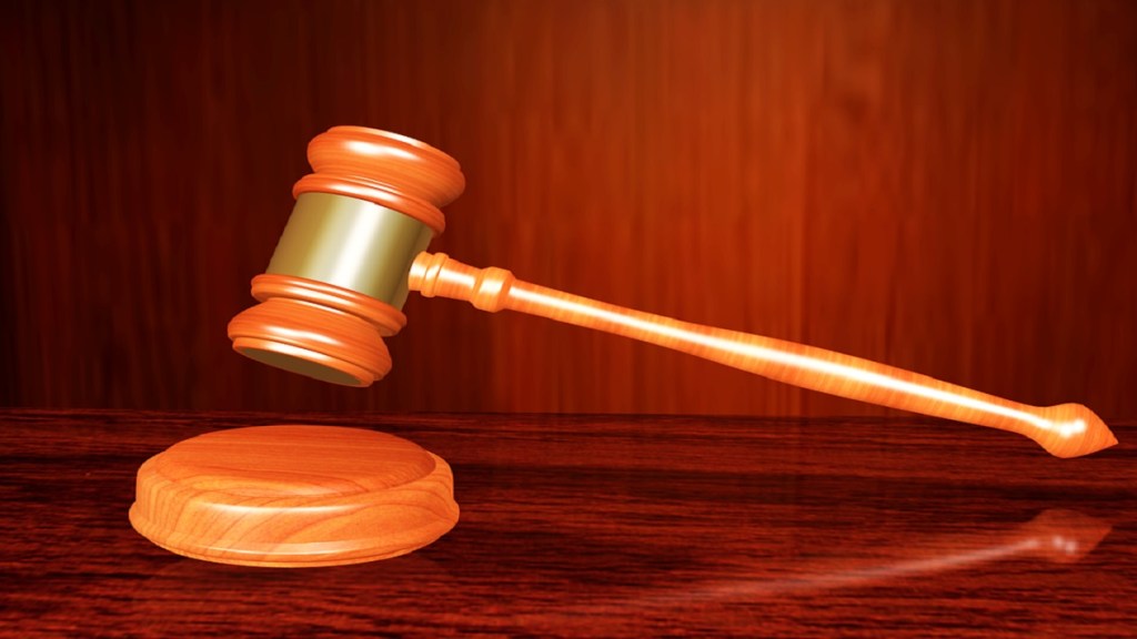 Argued with the judge