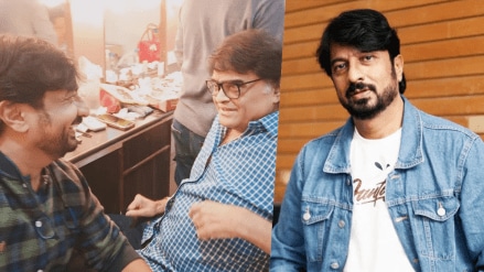 किरण माने व अशोक सराफांची भेट (फोटो सौजन्य किरण माने इनस्टाग्राम)