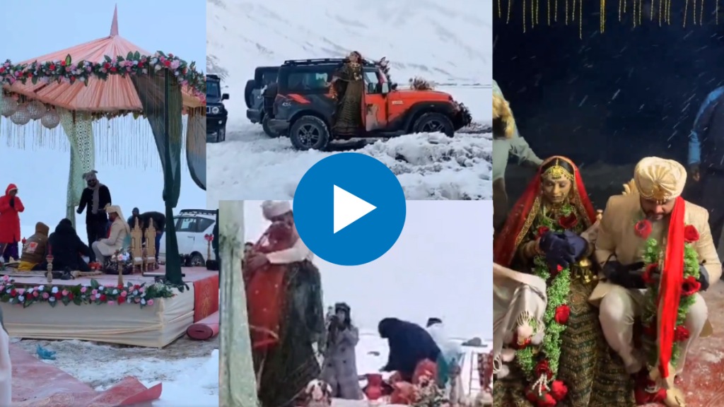 couple destination wedding in Spiti Valley