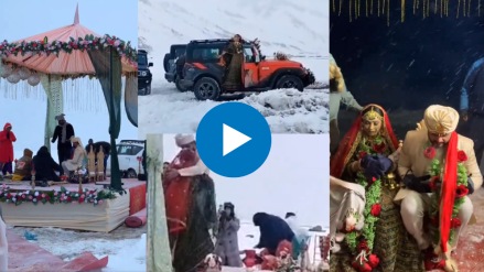 couple destination wedding in Spiti Valley