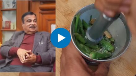 Nitin Gadkari Favourite mirchi cha Thecha