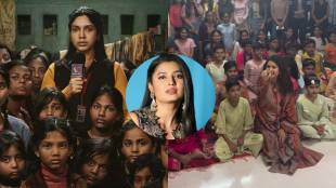 prajakta mali visit girls orphanage in virar