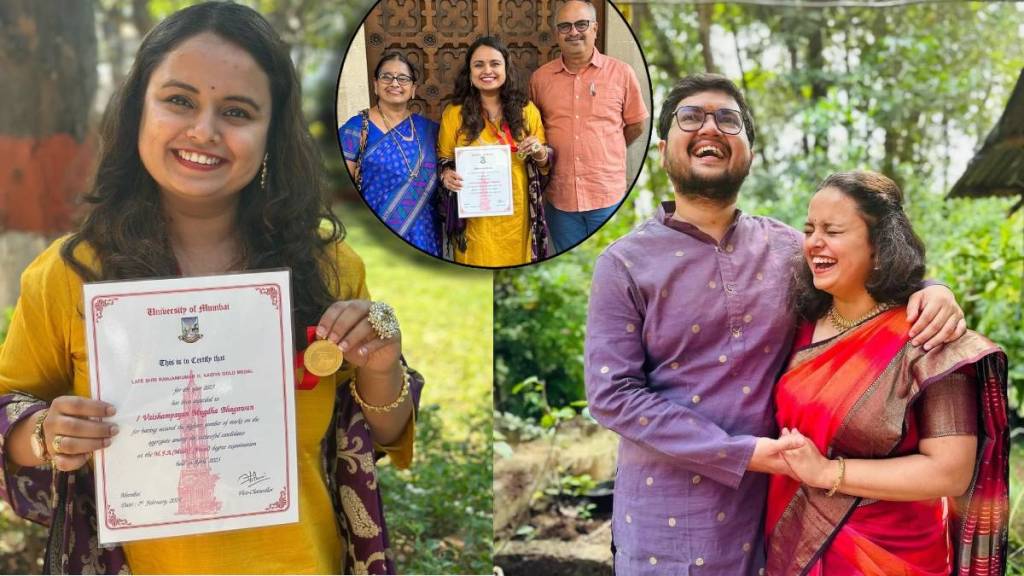 mugdha vaishampayan wons gold medal in music