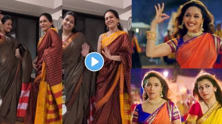 aishwarya narkar dances on famous song of madhuri dixit
