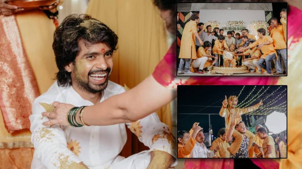 prathamesh parab pre wedding rituals has started prathamesh parab pre wedding rituals has started