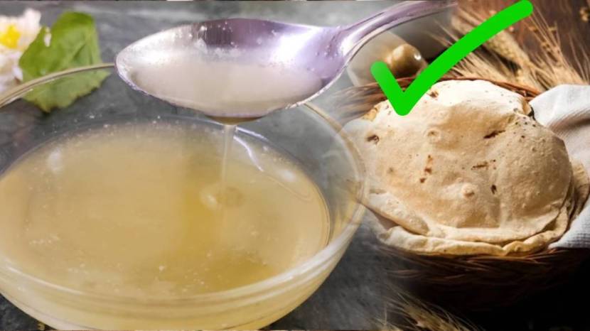Benefits Of Eating Ghee On Chapati Daily Can Tup or Ghee Help In Weight Loss Constipation How Much Ghee in a Day Is Enough